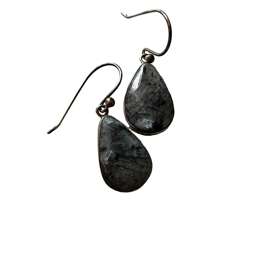 Sterling Labradorite Earrings